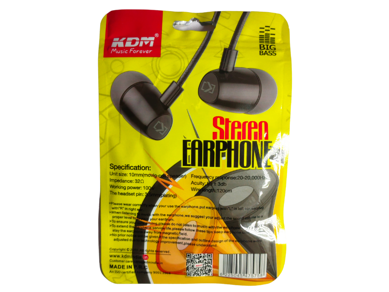 Kdm outlet earphones website